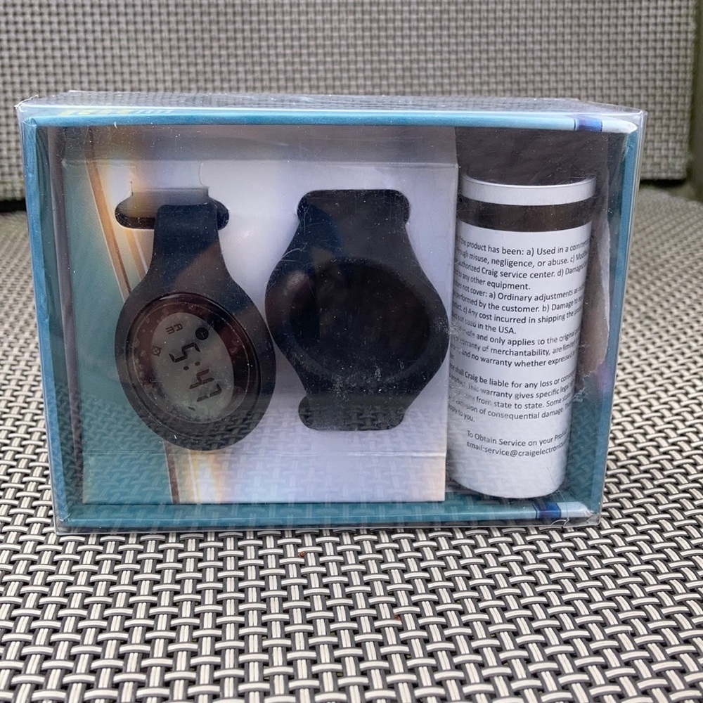 ⚜️Craig Bluetooth Activity Tracker in black! NWT!